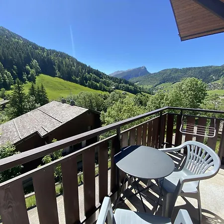 Confortable T2 Avec Coin Nuit Pour 4 Au Grand-bornand - Fr-1-458-203 * Le Grand-Bornand