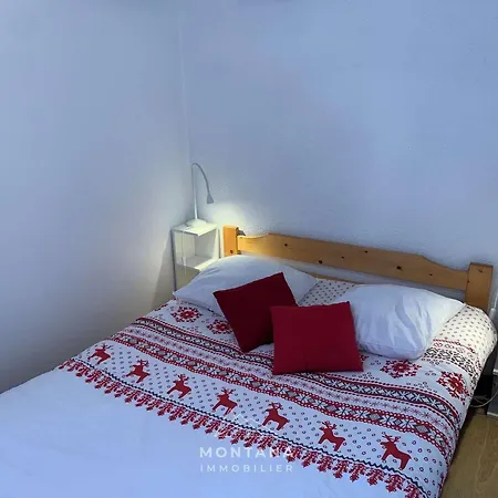 Confortable T2 Avec Coin Nuit Pour 4 Au Grand-bornand - Fr-1-458-203 *