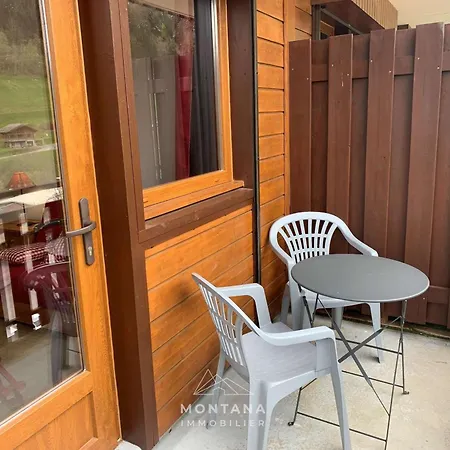 Confortable T2 Avec Coin Nuit Pour 4 Au Grand-bornand - Fr-1-458-203 Apartment *