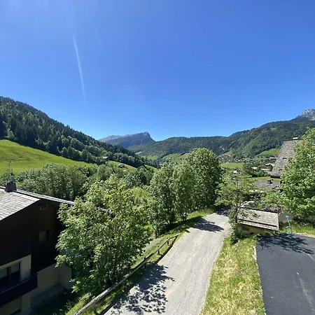 Confortable T2 Avec Coin Nuit Pour 4 Au Grand-bornand - Fr-1-458-203 Le Grand-Bornand
